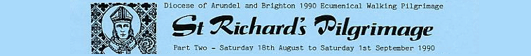The 2nd St Richards Pilgrimage 1990
