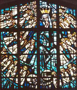 Stained glass window