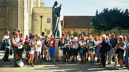 St Richard's statue